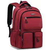 Resim Topshop1 Yeni Ortaokul Ve Lise Öğrencileri İçin Kırmızı Erkek Kız Büyük Kapasiteli Rahat Omurga Koruyucu Sırt Çantası Kırmızı 