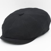 Resim Külah Erkek Pamuklu Siyah Yazlık Spor Kasket 