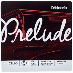 Resim D'Addario J1011 1/2 M Prelude D Çello Teli (Re) 