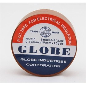 Resim Globe Pvc Elektrik İzolasyon Bant "0.13x19x10yrds" Kahverengi 500'lü 1 Koli 