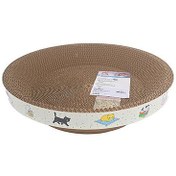 Resim Jooys 53363 Elips Karton Kedi Tırmalama 35 x 35 x 8 Cm 