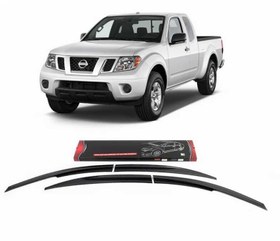 Resim SunPlex Nissan Navara Cam Rüzgarlığı 4 Parça 2006-2015 Arası 