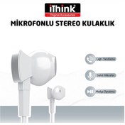 Resim Ithink Mikrofonlu Kulakici Kulaklık 