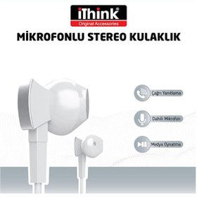 Resim Ithink Mikrofonlu Kulakici Kulaklık 