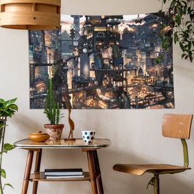 Resim Someday in Another Universe Duvar Örtüsü - 100 cm x 135 cm 