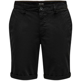 Resim Only & Sons Onspeter Reg Twill 4481 Shorts Noos Erkek Şort-26442 - S Siyah 