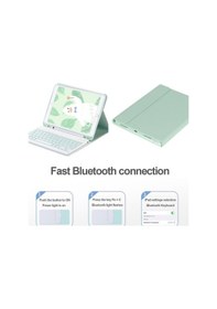 Resim Apple Uyumlu iPad, Pro 11 1.Nesil Kablosuz Klavyeli Kılıf Mobax A1980 A20 