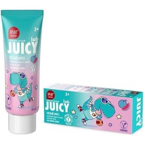 Resim Splat Juıcy Lab +3 Yaş Karpuzlu Çocuk Diş Macunu Renkli Simli Çürük Önleyici Doğal Macun 