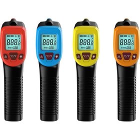 Resim Novahub Yüksek Performanslı El Tipi Kızılötesi Termometre, Geniş Aralık, Ayarlanabilir Emisivite, Gece Okuma Kolaylığı 