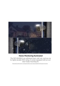 Resim D-Link Dış Mekan Güvenlik Spot Işığı Wifi Kamera 