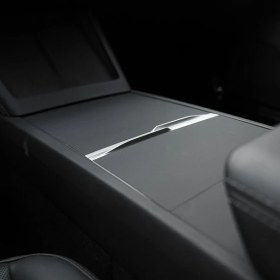 Resim Cordial Tesla Model 3 / Y 21-24 Merkez Konsol Film Kaplama Siyah Anti Çizik Yüksek Kalite 