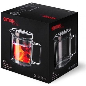 Resim Simax 3280 Twin Demlik 1.10 L Şeffaf 