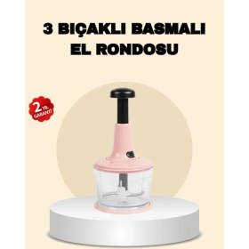 Resim Adat Basmalı Manuel Rondo Hızlı ve Zahmetsiz Doğrama 