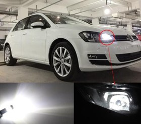 Resim Volkswagen Golf 7 Gündüz Farı Led Ampulu Beyaz FEMEX PW24W 