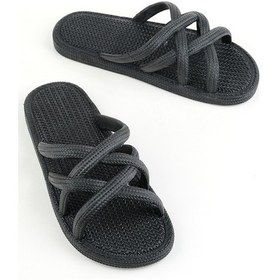 Resim Gezer Yazlık Kaydırmaz Taban Kadın Terlik - 556995963 Siyah 