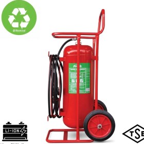 Resim Kkdavm Ayg 50 kg Bioversal Elektrikli Araçlar ve Lityum-Iyon Batarya (Pil, Akü) Yangın Soğutucu Cihazı 