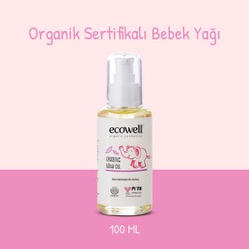Resim Sertifikalı Organik Bebek Yağı - 100 ml 