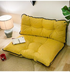 Resim Yer Minderi Sırtlıklı Minder Oturma Puf Minderi 5360 