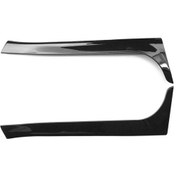 Resim Skycity Vw Golf 6 Mk6 2008-2013 Arka Cam Yan Spoiler, Parlak Siyah Plastik, Hız Akışı Optimizasyonu, Kolay Montaj - 2 Adet 