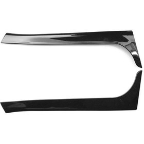 Resim Skycity Vw Golf 6 Mk6 2008-2013 Arka Cam Yan Spoiler, Parlak Siyah Plastik, Hız Akışı Optimizasyonu, Kolay Montaj - 2 Adet 