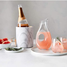 Resim Crate & Barrel Fransız Mutfak Mermer Şarap Soğutucu 