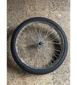 Resim Skygo Seyyar Tezgah Araba Tekerleği 65 cm - Telli Jant (Jant Boyu:50 cm) 