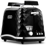 Resim Delonghi Brillante CTJ 2103.BK Ekmek Kızartma Makinesi Siyah 