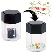 Resim Büyülü Patlama Zar Hile - Bir Büyük Zarı Sekiz Mini Renkli Zar'a Dönüştür, Dayanıklı Plastik Yapı, Parti Oyunu ve Yakın Performans Aleti, 14 Yaş ve Üstü İçin Uygun, Pil Gerektirmez 