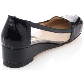 Resim 41-42-43-44 Numara 17309 Siyah Transparan Büyük Numara Gündelik Kadın Ayakkabısı Siyah 