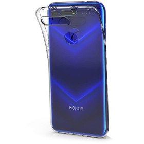 Resim Huawei Honor View 20 Süper Silikon Yumuşak Arka Koruma Şeffaf Kılıf 