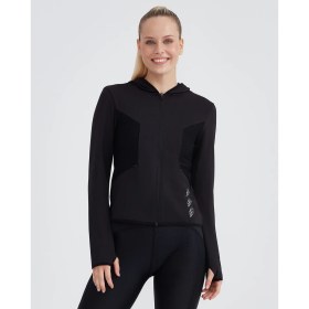 Resim Skechers W Performance Coll. Full Zip Sweatshirt Kadın Siyah Sweatshirt S232270-001 