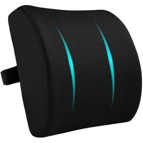 Resim Ortobedik Bel Yastığı Sırt Minderi Sırt Bel Destek Yastığı Minder 