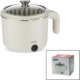 Resim Sepetopia Elektrikli Çok Fonksiyonlu Pişirici Paslanmaz Çelik Tencere 800ML SCO-5063 (5517) 