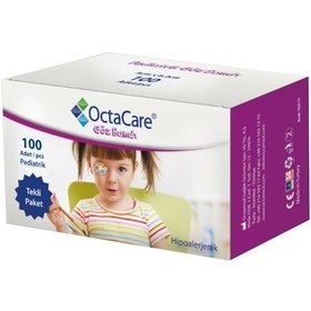 Resim Octacare Pediatrik Kız Çocuk Göz Kapama Pedi 5 CM x 6.2 CM 