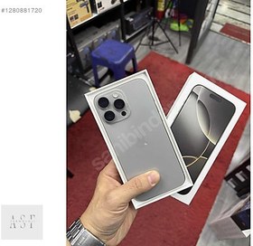 Resim Apple iPhone 16 Pro Max İkinci El TR | 512 GB | Natürel Titanyum 