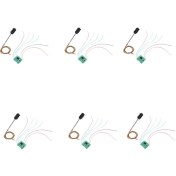 Resim Dadata 6x 3 Renk Trafik Işık Sinyalleri Ho Oo Ölçekli Model 6led Dıy Kum Masası Geçiş Sokak Inşaat Demiryolu Iki Taraf (Yurt Dışından) 