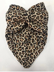 Resim Kız Bebek Fiyonklu Bone Bandana 3lü Set 