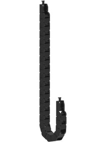 Resim Cks 7X7Mm Hareketli Kablo Kanalı 1 Mt. | Plastik Hafif Seri 