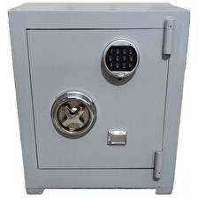 Resim Sur Çelik Para Kasaları 55 CM Şifreli Yangına Dayanıklı Sur Çelik Para Kasası 557035SIF 