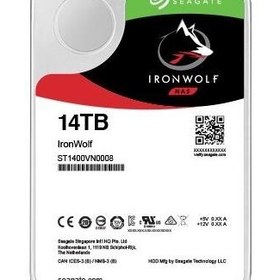 Resim Seagate 14Tb Ironwolf St14000Vn0008 3.5", 