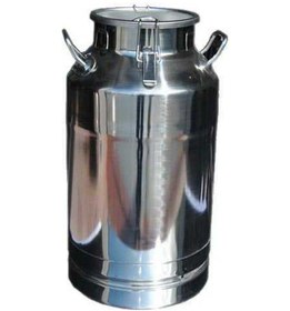 Resim 30 Litre Paslanmaz Çelik Kilitli Kapak Süt Güğümü 