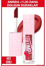 Resim Maybelline New York Lifter Plump Dudak Parlatıcısı 006 Hot Chili 