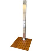 Resim Havuz Duşu Ahşap Tablalı 