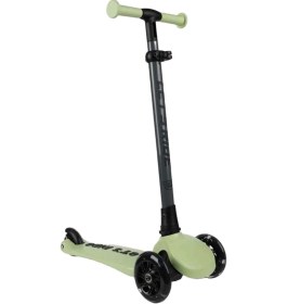 Resim Nessiworld Let's Ride Two Işıklı Katlanabilir 3 Tekerlekli Scooter Yeşil Renkli 