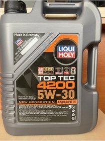 Resim Liqui Moly Top Tec 4200 5w-30 5lt Üt:05/2022 (8973) 