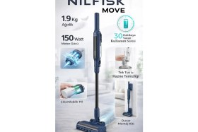 Resim Nilfisk Move Dark Blue - Kablosuz Dikey Süpürge 1,9 Kg. 