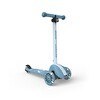 Resim Scoot and Ride Highwaykick 3S Steel LED Tekerlekli Katlanabilir Ayarlanabilir Çocuk Scooterı Açık Mavi 