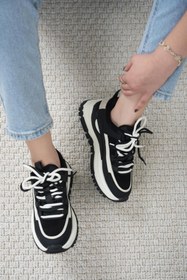 Resim Guja MARA ORİJİNAL GUJA İTHAL ÖZEL SERİ KADIN SPOR AYAKKABI SİYAH 