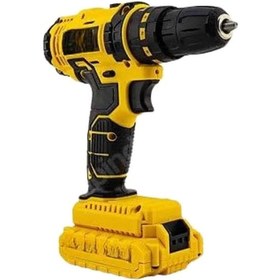 Resim Matkap Seti 24 Parça Çift Bataryalı Darbeli Led Işıklı Vidalama 