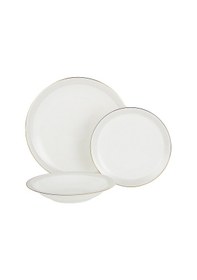 Resim Madame Coco Bonar 6 Kişilik 18 Parça Yemek Takımı - Beyaz 8684427112885 Beyaz 